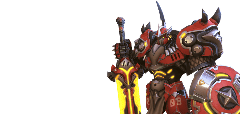 I had to check if this was just a cut + paste job of an existing Reinhardt skin.